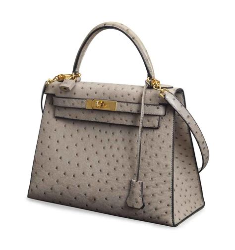 hermes ostrich handbag|Hermes kelly bag ostrich.